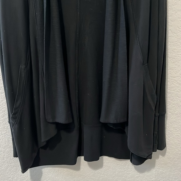 QUINCE French Terry Modal Cardigan, Black, Size S - Picture 4 of 7